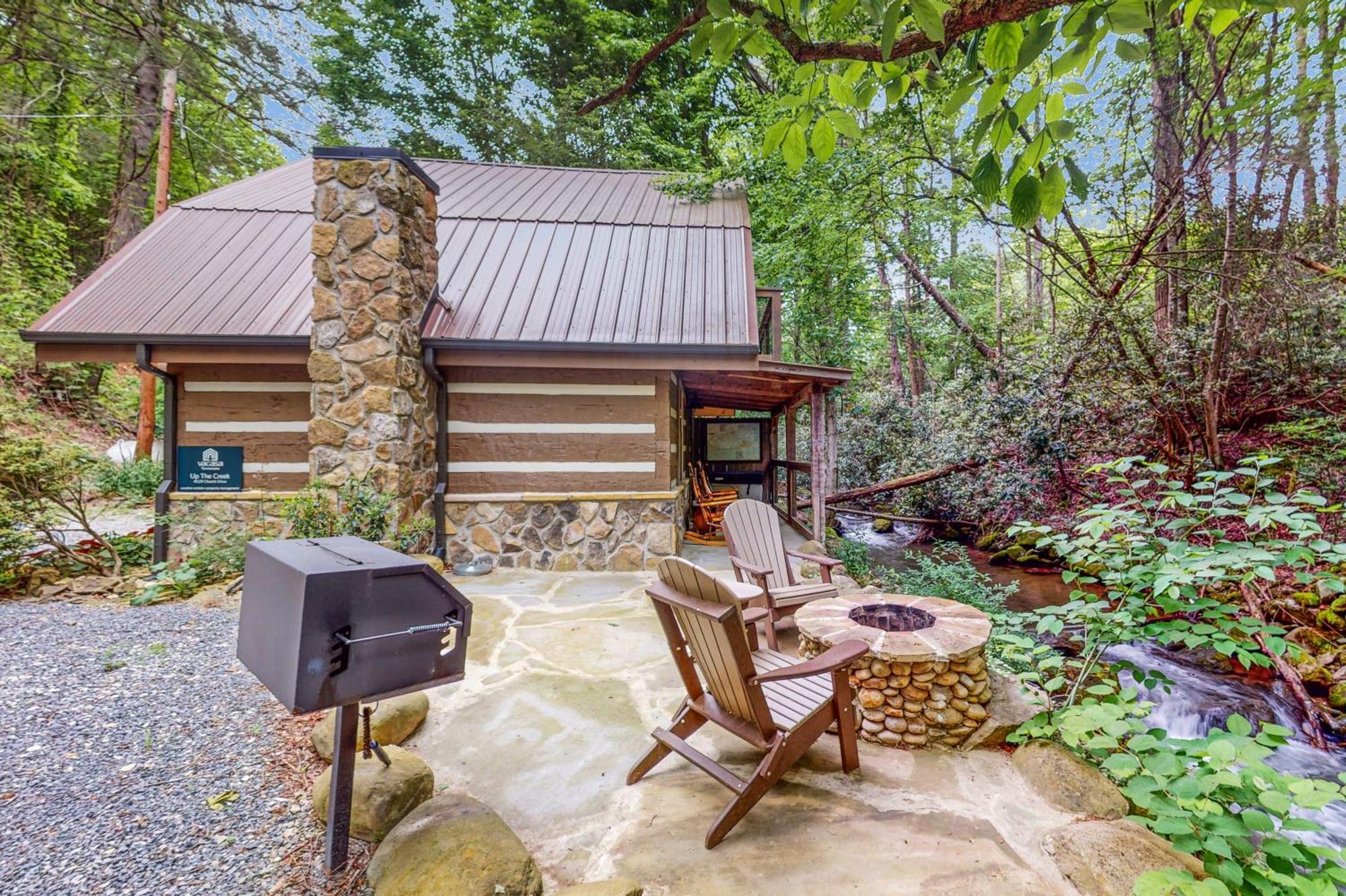 Vila Up The Creek Gatlinburg Exteriér fotografie