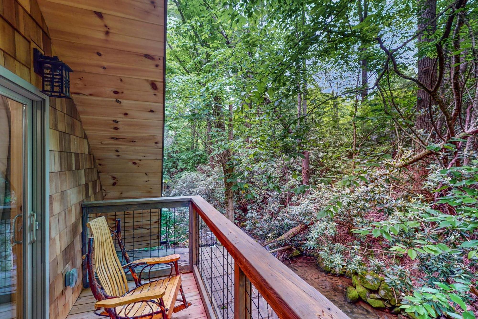 Vila Up The Creek Gatlinburg Exteriér fotografie