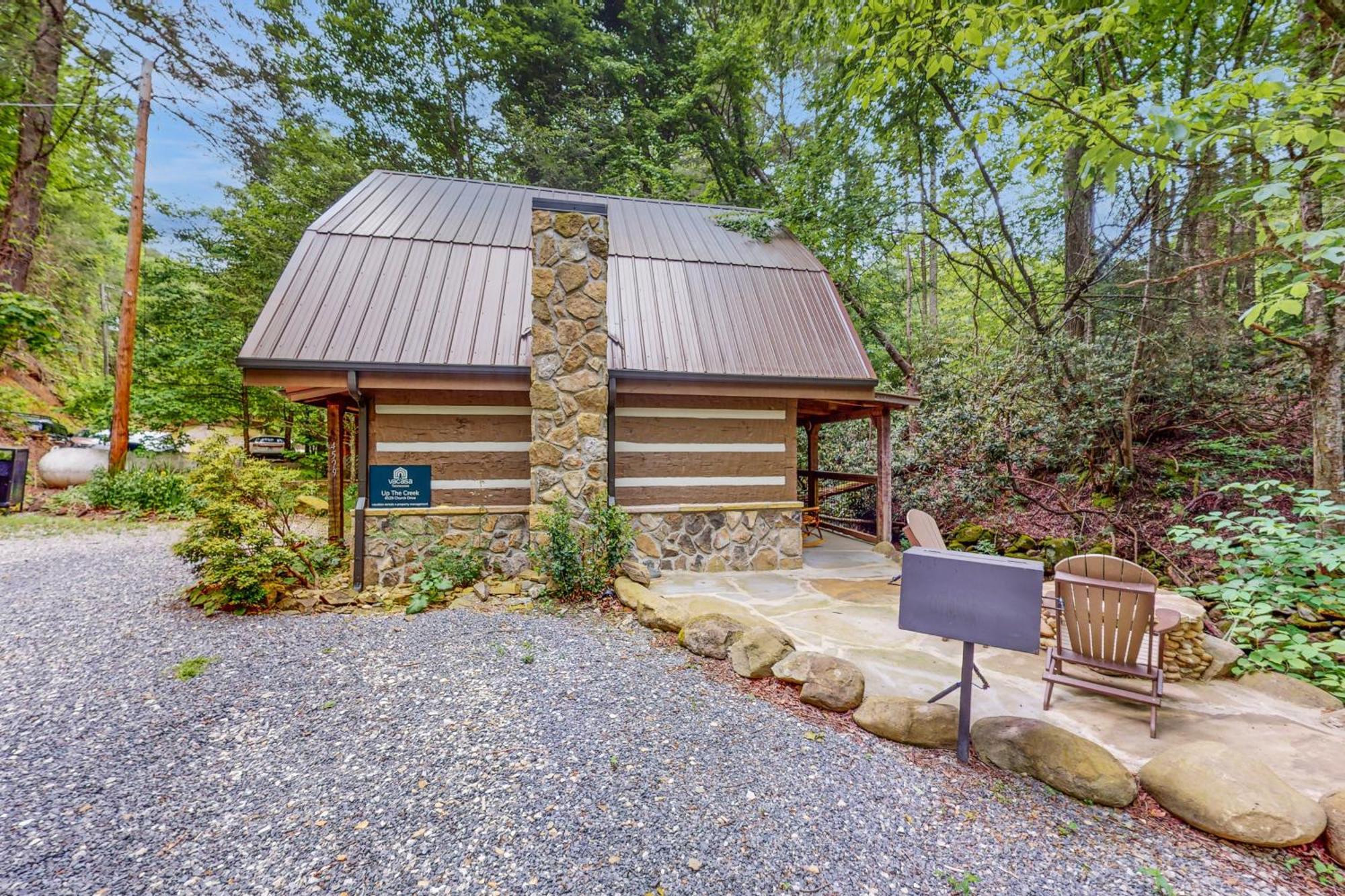 Vila Up The Creek Gatlinburg Exteriér fotografie